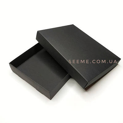 Коробка подарункова 200х150х30 мм, колір чорний