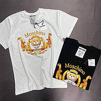 Женская футболка Moschino белая
