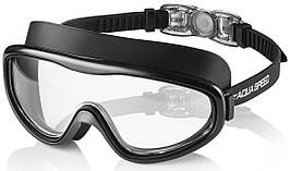 Окуляри для плавання Aqua Speed TIVANO 9244 чорний, сірий Уні OSFM