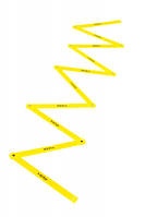 Сходи координаційні-зигзаг Meta Agility Smart Criss-Cross Ladder жовтий Уні 8 м