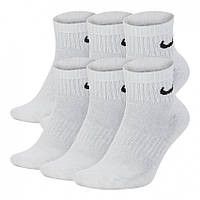 Шкарпетки Nike U NK EVERYDAY CUSH ANKLE 6PR-BD білий Уні 46-50