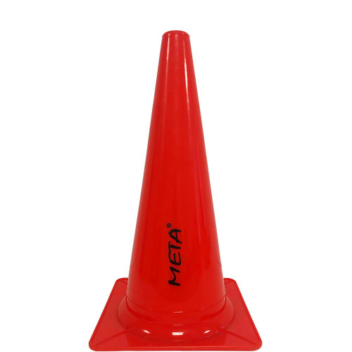 Конус для тренувань Meta Coloured Cone червоний Уні 38 см