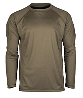Рубашка тактическая MIL-TEC XL (11082001-905-XL) термоативная, быстросохнущий материал, мужская, Олива