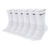 Шкарпетки Nike U NK EVERYDAY CUSH CREW 6PR-BD білий Уні 46-50