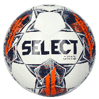 М'яч футзальний Select Futsal Master v22 біло-помаранчовий Уні 4