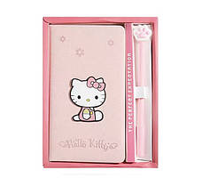 Набір Блокнот Hello Kitty та Ручка Котяча Лапка Щоденник Хелло Кітті (00903)