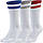 Шкарпетки Nike U NK EVERYDAY PLUS CUSH CREW 3PR білий, мультиколор Уні 38-42, фото 3