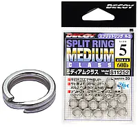 Кольцо заводное Decoy Split Ring Medium #04 50lb (20 шт/уп)