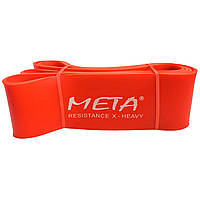 Гумка-петля силова Meta Elastic power band x-heavy помаранчевий Уні 8,3х208 см