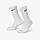 Шкарпетки Nike U NK EVERYDAY PLUS CUSH CREW білий, чорний, сірий Чол 42-46, фото 4