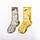 Шкарпетки Nike U NK EVERYDAY PLUS CUSH CREW жовтий, сірий Уні 38-42, фото 3