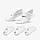 Шкарпетки Nike U NK EVERYDAY PLUS CUSH FOOTIE білий Жін 38-42, фото 3