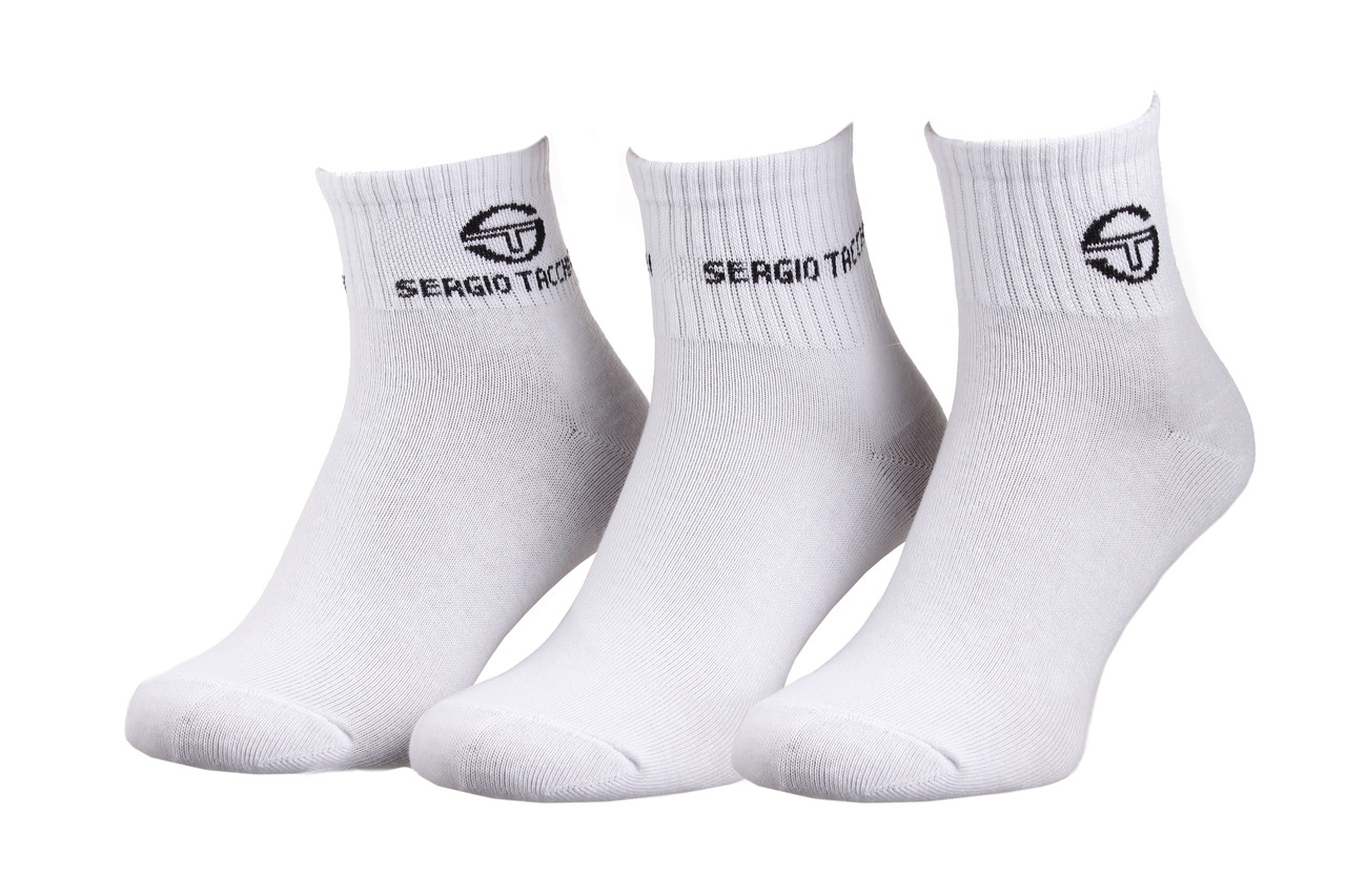 Шкарпетки Sergio Tacchini 3-pack білий Чол 43-46 арт 93841544-1
