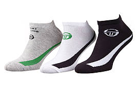 Шкарпетки Sergio Tacchini 3-pack білий, сірий, антрацит Чол 43-46