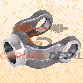 Вилка приварна D=46 мм під хрестовину 30х88 мм