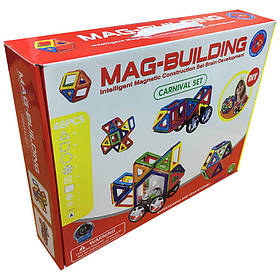 Магнітний конструктор Mag Building 48 Різнокольоровий (3_04916)