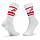 Шкарпетки Nike U NK NSW EVERYDAY ESSENTIAL CR 3PR білий, червоний Уні 42-46, фото 3