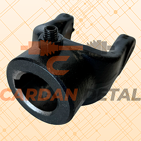 Вилка під шпонковий паз (шпонку) D=30 мм під хрестовину 30х88 мм