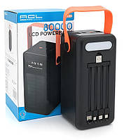 Powerbank ACL PW-53 80000mA Павербанк 80000 Повербанкы Мощный повербанк Павербанк с солнечной панелью 80000