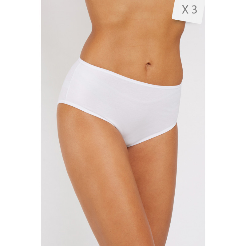 Труси-сліп Kappa Slip MIDI 3P білий Жін M