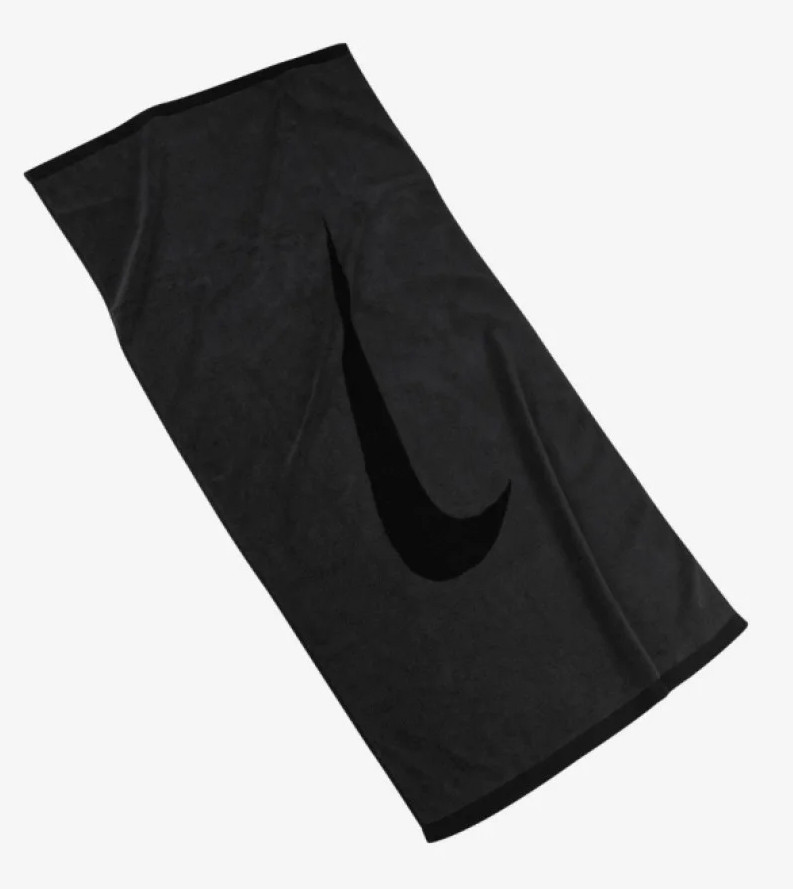 Рушник NIKE SPORT TOWEL LARGE чорний, сірий Уні 80х120 см