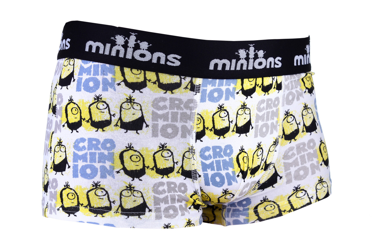 Труси-боксери MINIONS NOIR - CROMINION PREHISTOIRE білий Діт 10-12, арт.30890253-4