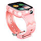 Дитячий годинник-телефон TechONE AFG45 4G GPS WiFi Рожевий, фото 5