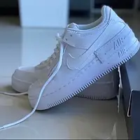 Женские кроссовки Nike Air Force 1 Shadow, Найк Еір Форс 1 шадов білі