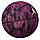 М'яч баскетбольний Nike JORDAN BASKETBALL 8P ENERGY DEFLATED буряковий, чорний, білий Уні 7, фото 3