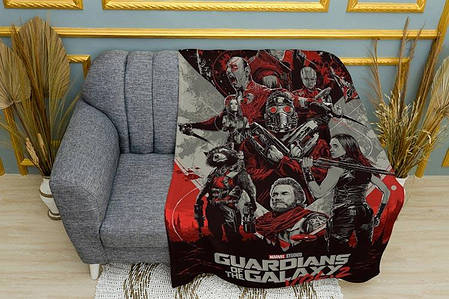 Плед «Guardians of the Galaxy. University. Marvel», фото 1