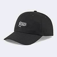 Кепка Puma Script Logo Cap чорний Уні OSFA