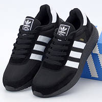 Мужские кроссовки Adidas Iniki RUNNER BOOST, черно-белый, Вьетнам 42 43