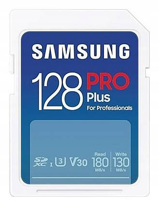 Карта пам'яті sd Samsung pro plus 128gb mb-sd128sb з перехідником USB