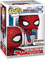 Фигурка Фанко Поп Человек-паук Гражданская война Марвел 1151 Funko Pop Spider-man MARVEL 70097