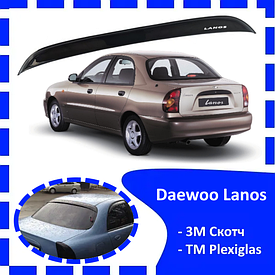 Дефлектор заднього скла Daewoo Lanos седан  (скотч)