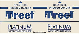 Леза для багаторазових станків Treet platinum super stainless 100 шт (20x5 шт)