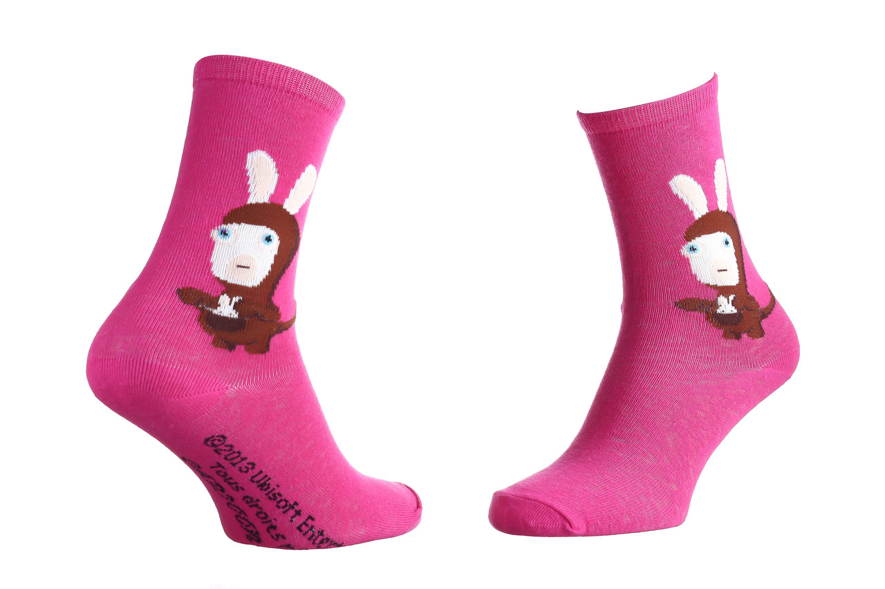 Шкарпетки LAPINS CRETINS LAPIN EN COSTUME KANGOUROU пурпурний Жін 35 - 41 арт 13849251-8