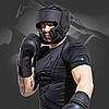 Боксерський шолом RDX T15 Noir Cheek Protector Matte Black L, фото 5