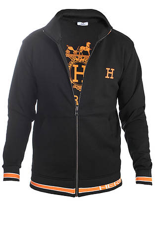 Костюм спортивний чоловічий Hermes 24-AS7132 чорний L, фото 1