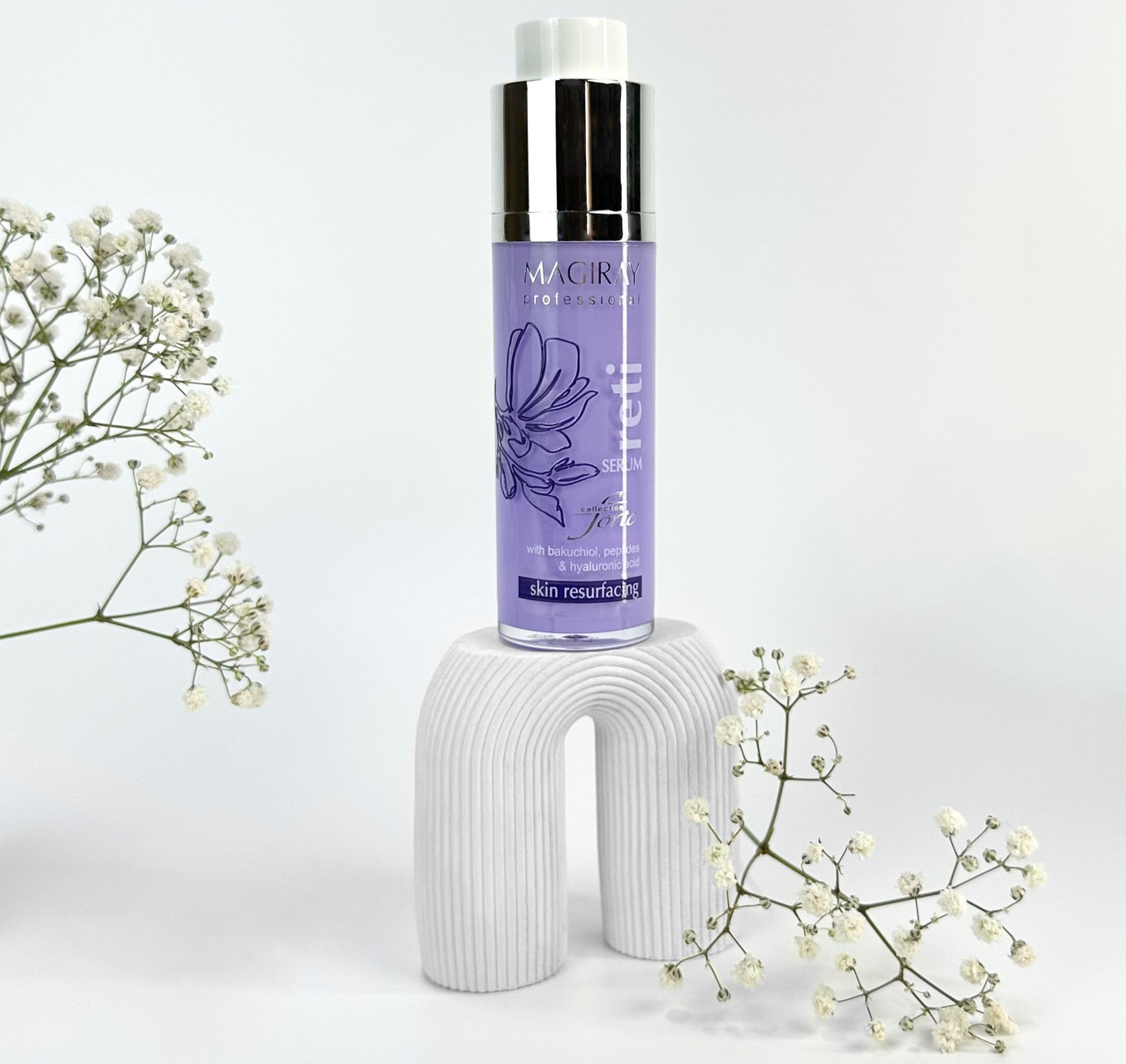 RETI-SERUM WITH BAKUCHIOL & HYALURONIC ACID - активний ревіталізуючий серум