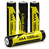 Акумулятор LiitoKala Ni-10/AAA 1.2V 1000mAh (Чорний з жовтим), фото 7