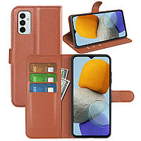 Чехол-книжка Litchie Wallet Samsung Galaxy M23 5G Brown KB, код: 8129110