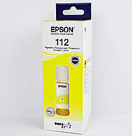 Оригинальные пигментные чернила Epson L6460 / L6550 / 112 Yellow Pigment,70 ml C13T06C44A