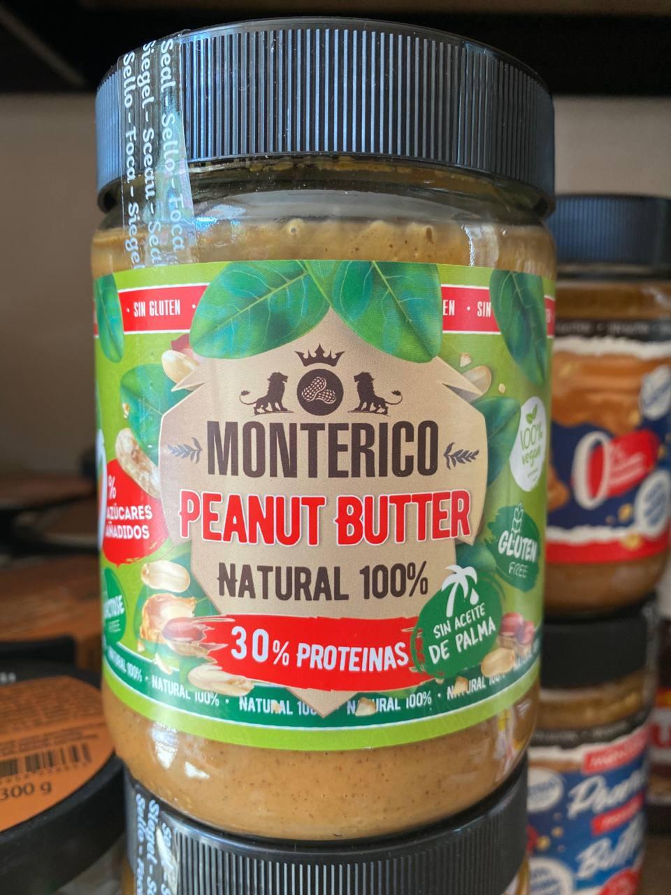 Арахісова паста Monterico "Peanut butter" 500 г. Іспанія