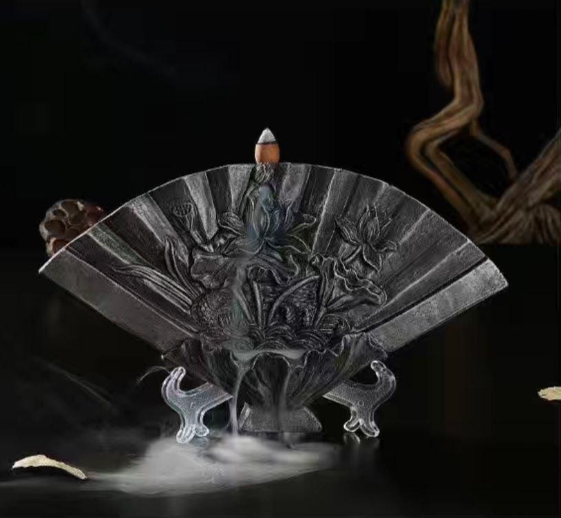 Аромодифузор керамічний для пахощів рідкого диму "Віяло"