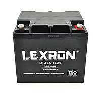 Аккумуляторная батарея Lexron LR-12-42 12V 42 Ah (197 x 165 x 172) 14kg l