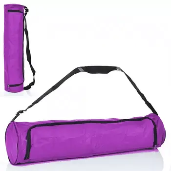 Чохол-сумка для килимка MS 2132 довжина 70 см діаметр 15 см Фіолетовий