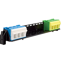 VZ461 Тримач з клемами PE/N: 11xN+11xPE / 3xN+3xPE для щита VU12UA