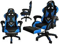 Кресло с подушкой для геймеров Malatec 8978 Стул компьютерный игровой (Кресло для Пк) YES