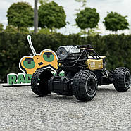 Джип на радіоуправлінні RIKI-RAMPAGE Золотий | Машинки на пульті управління | Монстр трак на радіокеруванні, фото 3